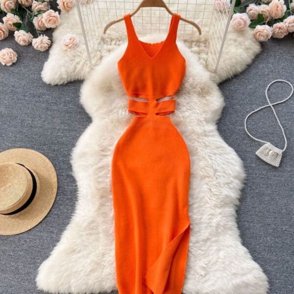 Vestido naranja